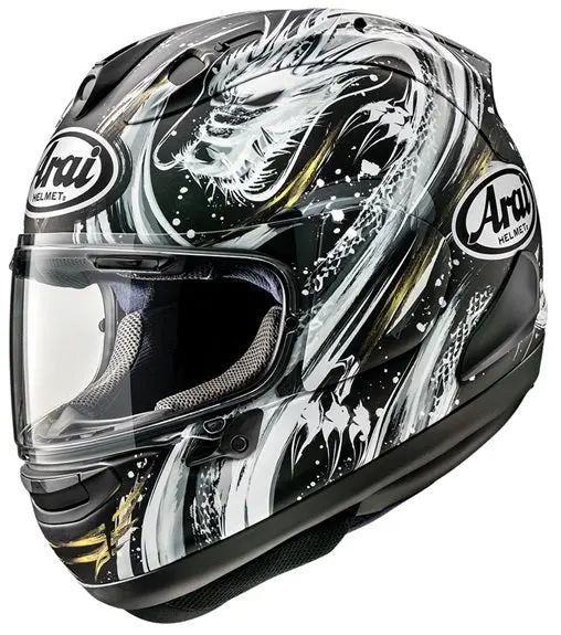 Arai Corsair-X Motorcycle Full-Face Helmet - Kiyonari Graphic 1