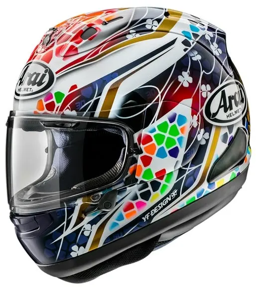 Arai Corsair-X Motorcycle Full-Face Helmet - Nakagami-3 Graphic 1