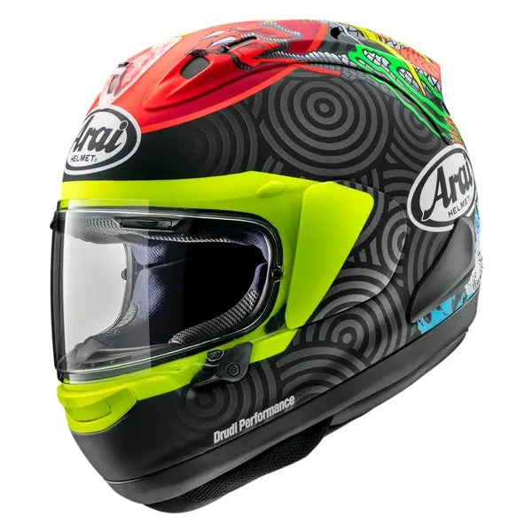 Arai Corsair-X Motorcycle Full-Face Helmet - Tatsuki Graphic 1