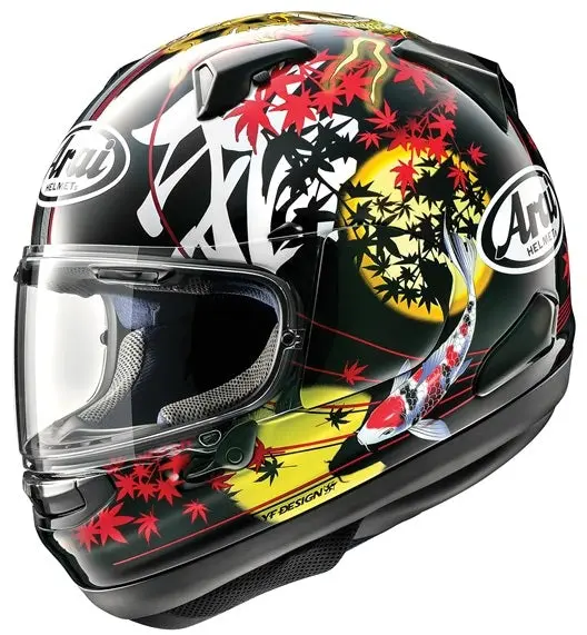 Arai Signet-X Motorcycle Full-Face Helmet - Oriental-2 Graphic 1