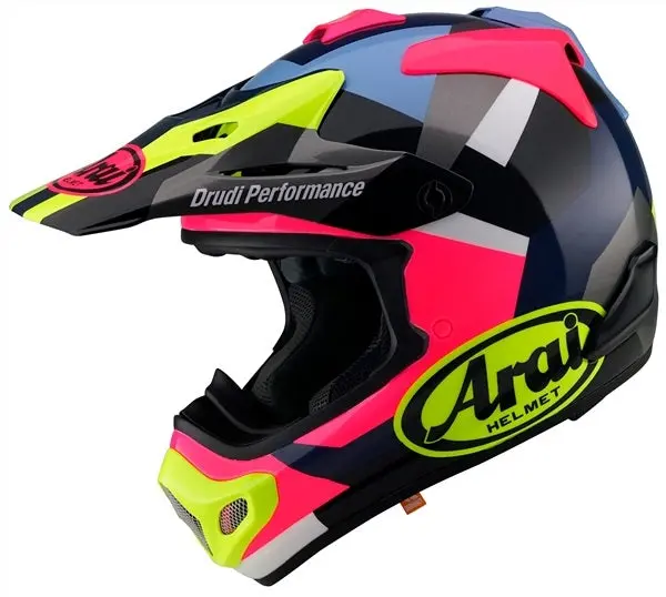 Arai Vx-Pro4 Off-Road Mx Helmet - Block Graphic 1