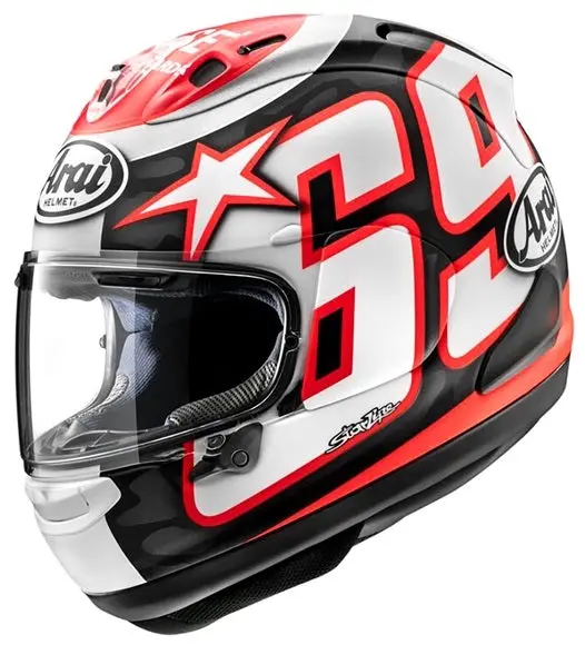 Arai Corsair-X Motorcycle Full-Face Helmet - Nicky Reset Graphic 1