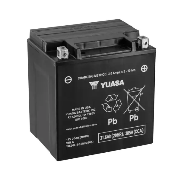 Yuasa Battery Maintenance Free Agm High Performance Yix30l-Bs-Pw Part 1
