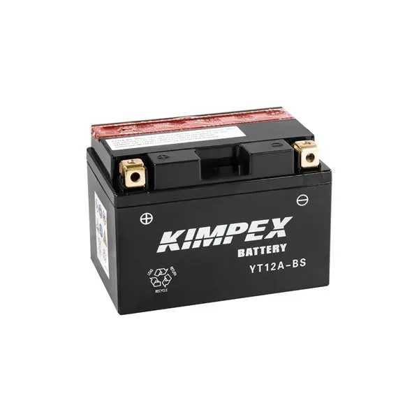 Kimpex Battery Maintenance Free Agm Yt12a-Bs Part# Ht12a-Bs 1