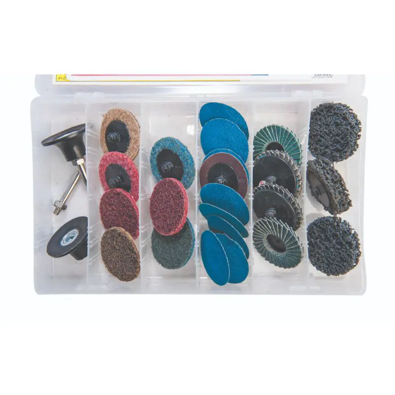 Abracs Quicklock 50Mm Accessory Assortment Box With 25 Pieces Abqlpack25 1