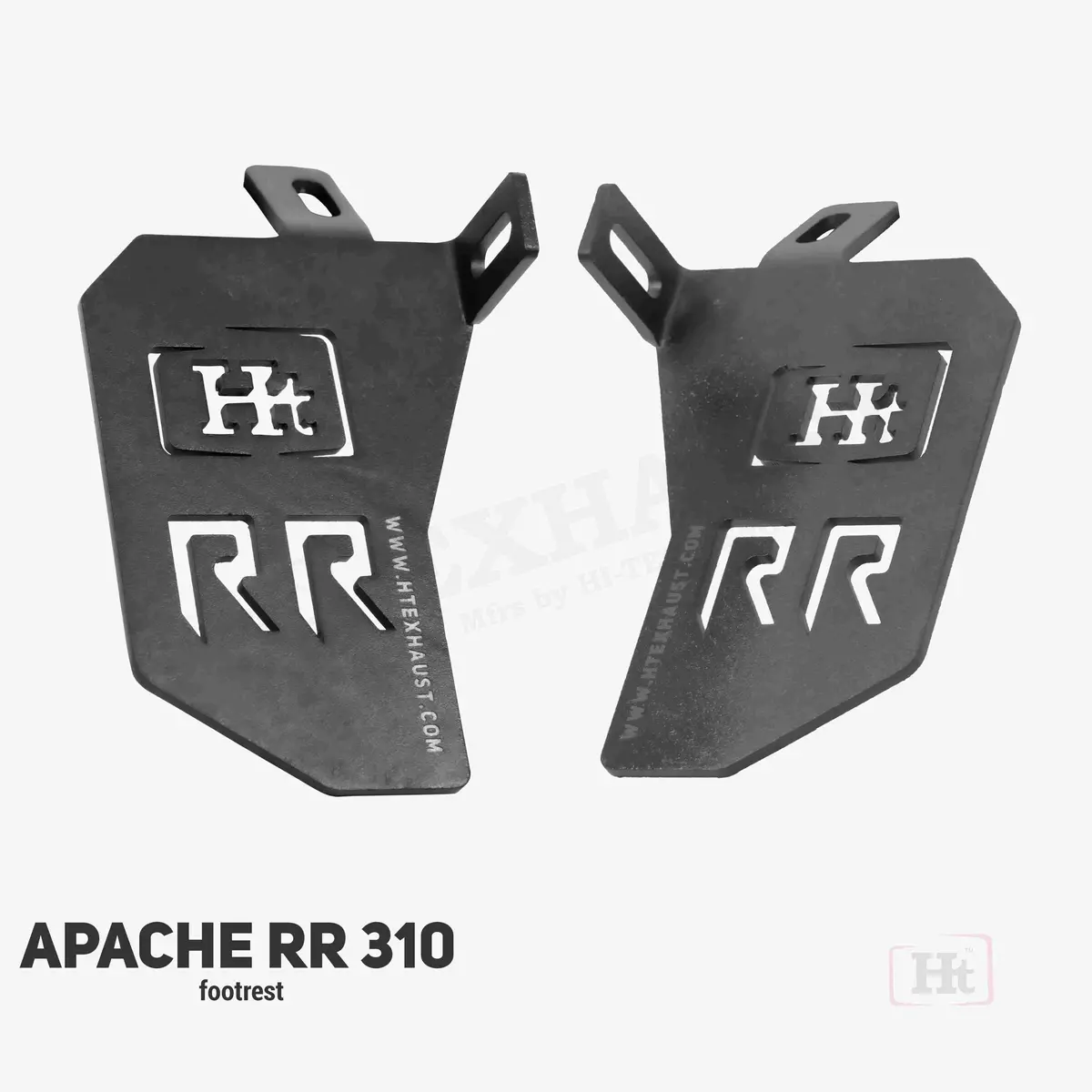 Foot Rest For Apache Rr310 & Bmw G310 Rr – Ftr 713 – Ht Exhaust (Both Side) 1