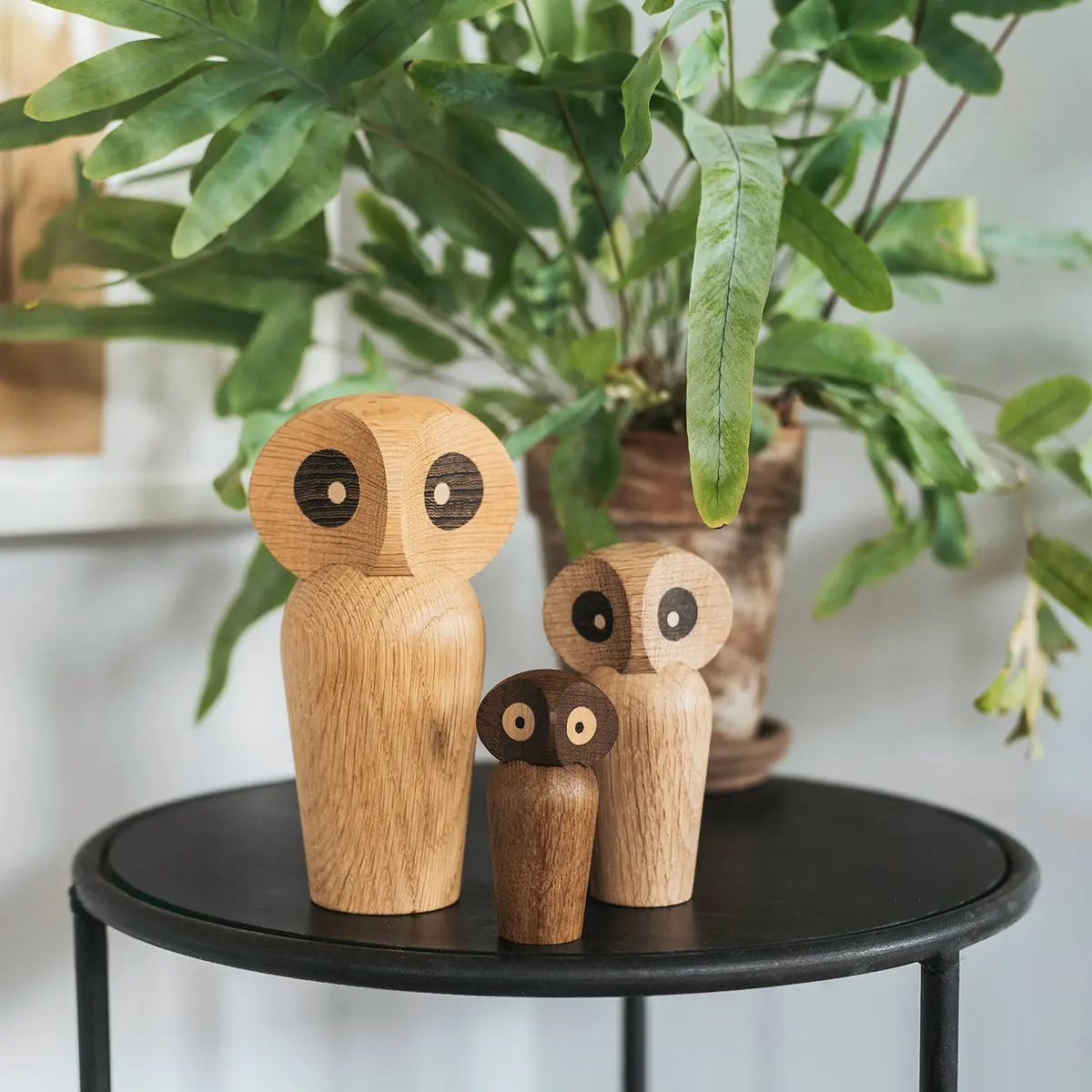 Architectmade | Wooden Owl | Large Natural Oak 2