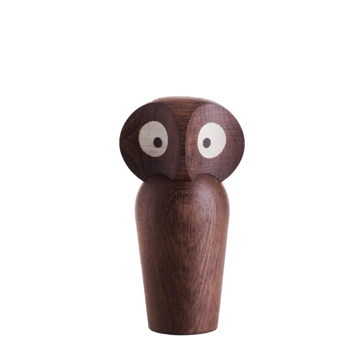 Architectmade | Wooden Owl | Small Smoked Oak 1