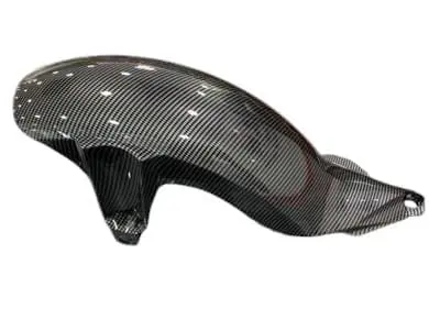 Yamaha Aerox Accessories India Yamaha Aerox Rear Tyre Hugger Rear Tyre Fender Carbon 1