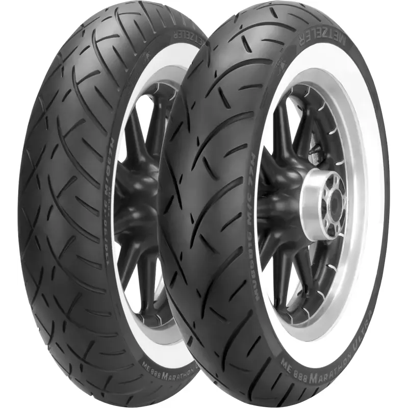 Metzeler Me888 Marathon Ultra Wide Whitewall Rear Tire 1