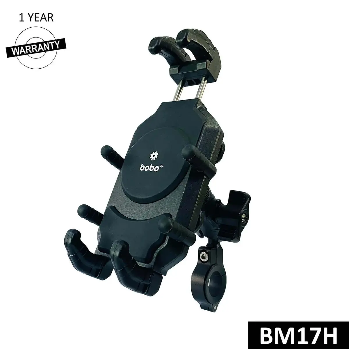Bobo Bm17h (Or Bm17m) Pro Handlebar (Or Mirror) Anti-Vibration Bike / Cycle Phone Holder Motorcycle Mobile Mount 1