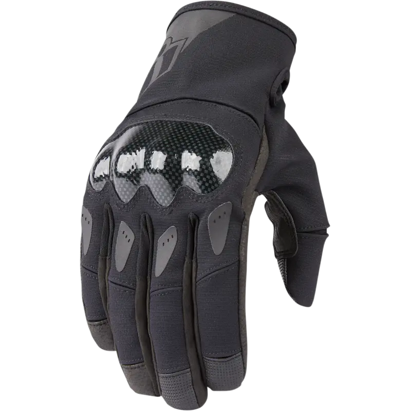 Icon Stormhawk Mens Motorcycle Short Textile Glove 1