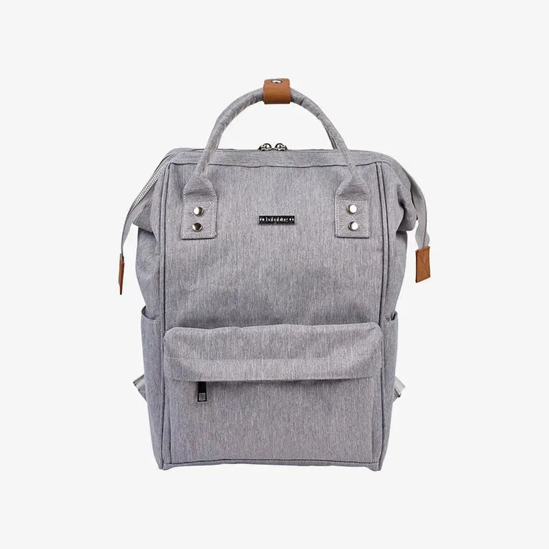 Bababing Mani Backpack - Grey Marl 1