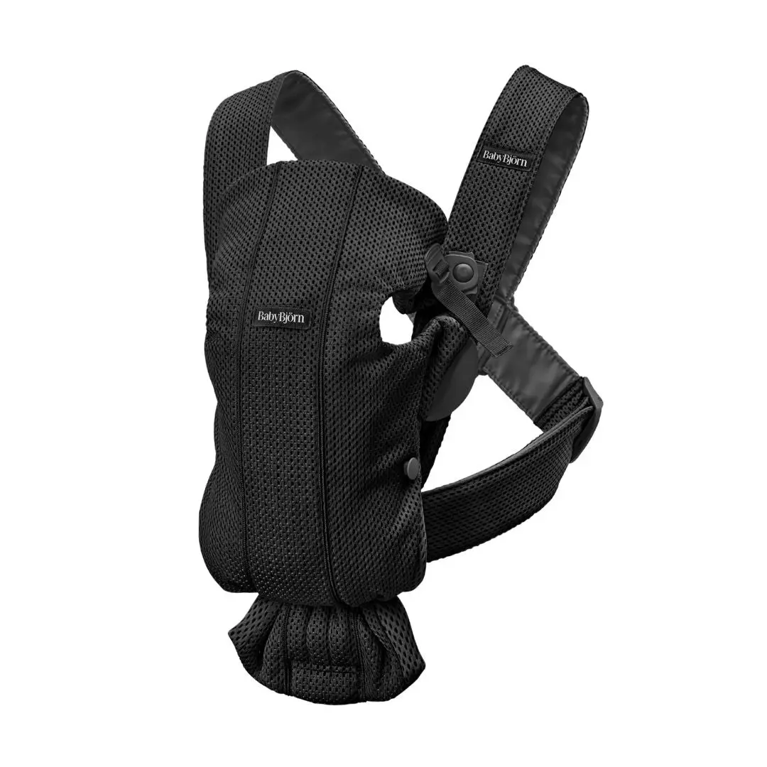 Babybjörn Baby Carrier Mini 3D Mesh - Black 1