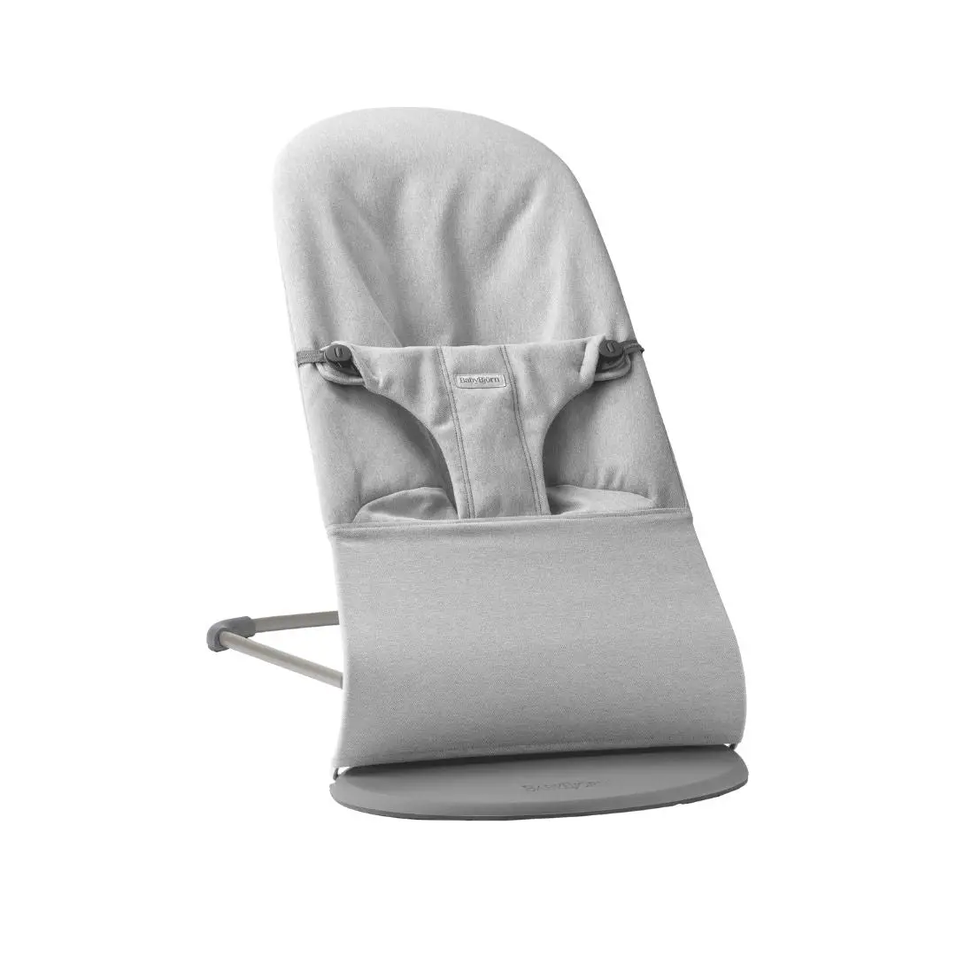 Babybjörn Bouncer Bliss 3D Jersey - Light Grey 1