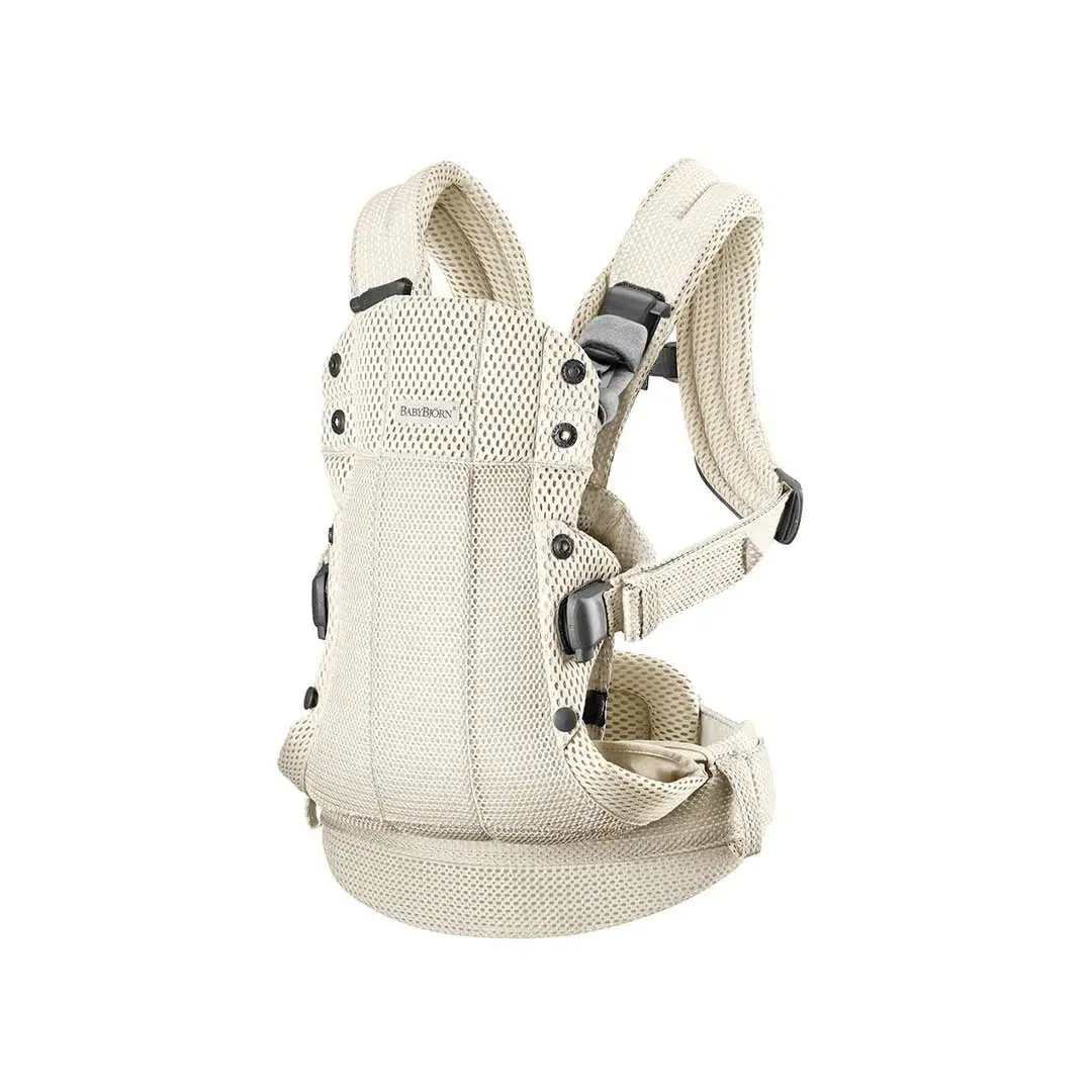 Babybjörn Harmony 3D Mesh Baby Carrier - Cream 1
