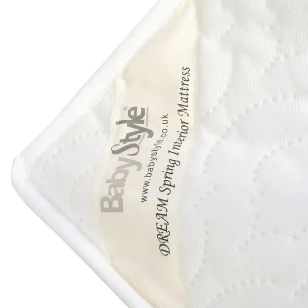 Babystyle Charnwood Babystyle Dream Sprung Cot Bed Mattress 1