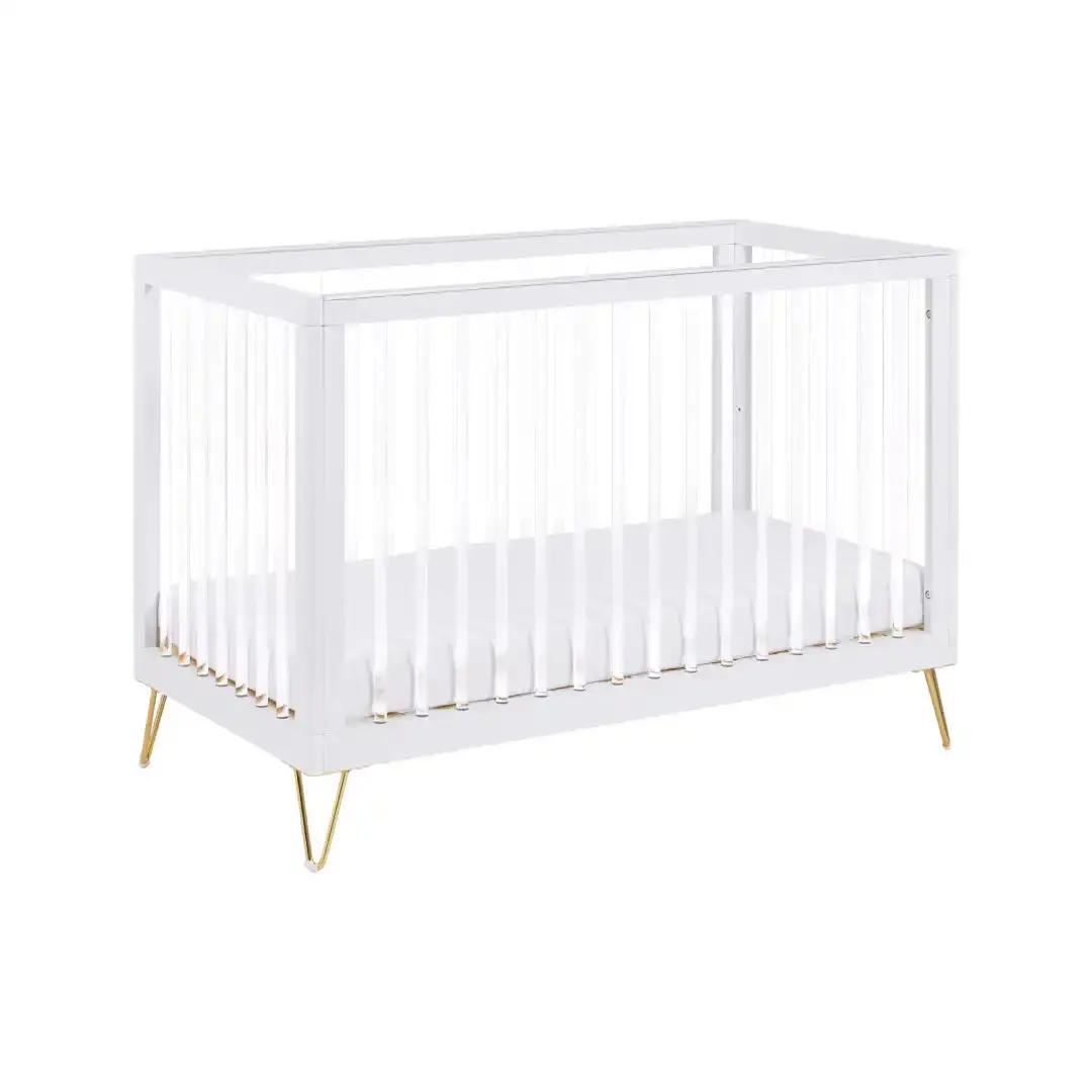 Babymore Kimi Cot Bed – Acrylic 1