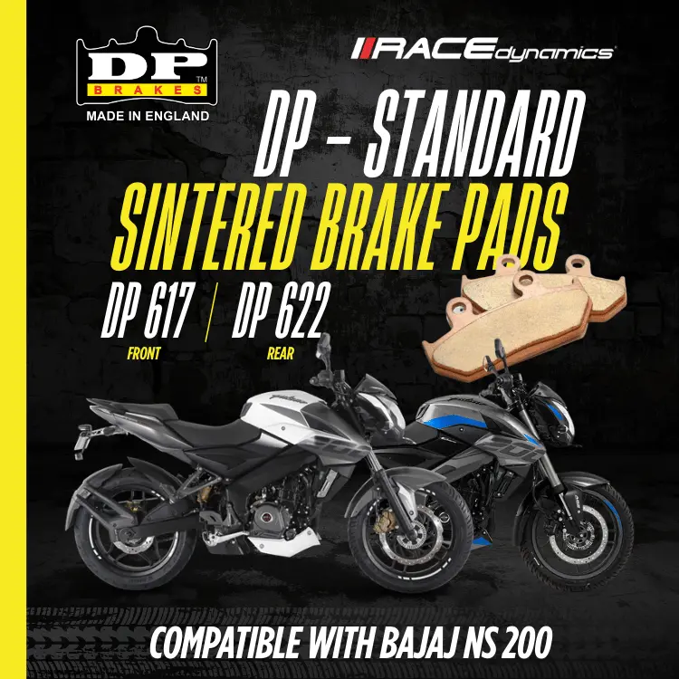 Dp Sintered Brake Pads For Bajaj  Ns 200 - Standard 3