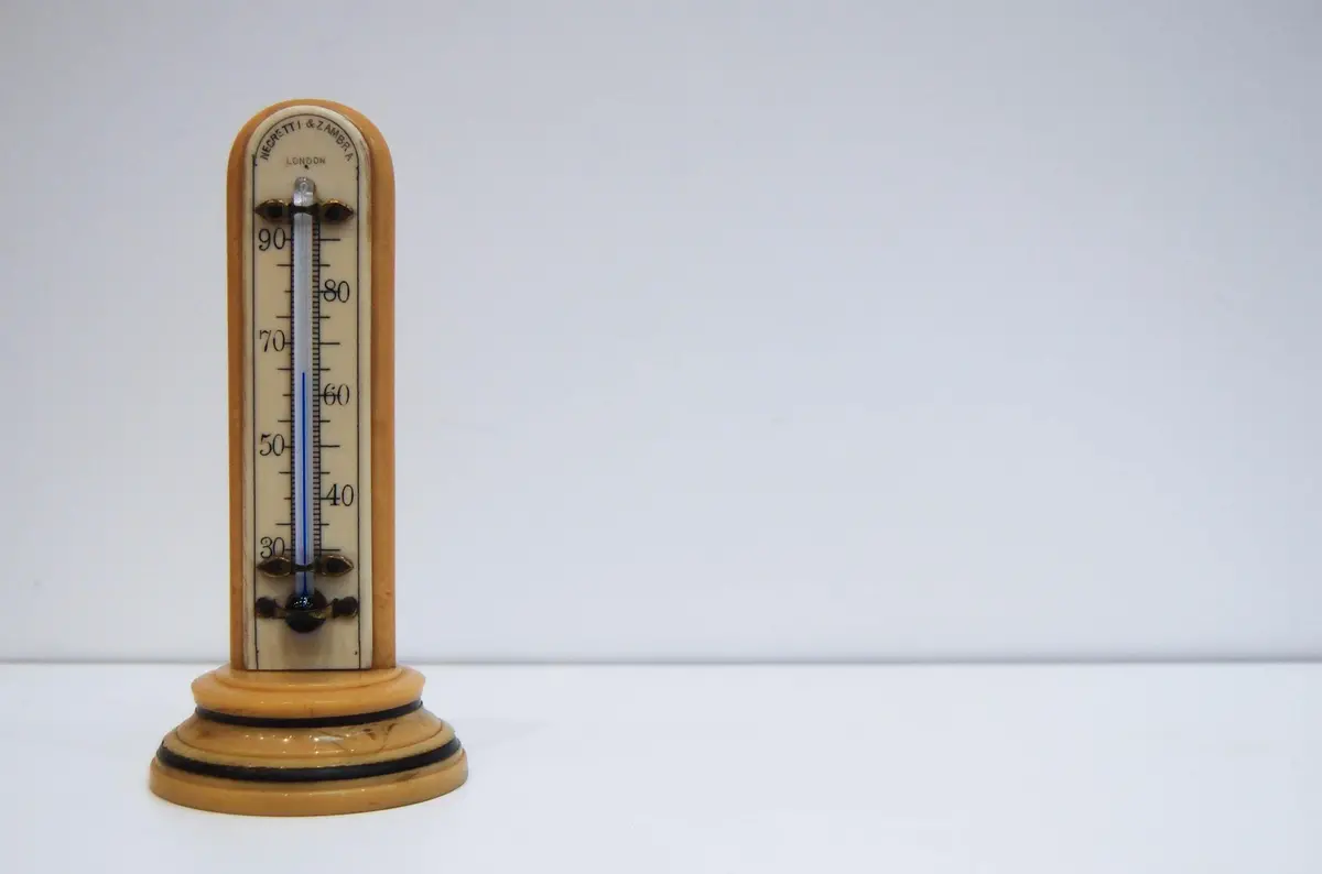Art Deco Bakelite Desk Thermometer By Negretti & Zambra 1