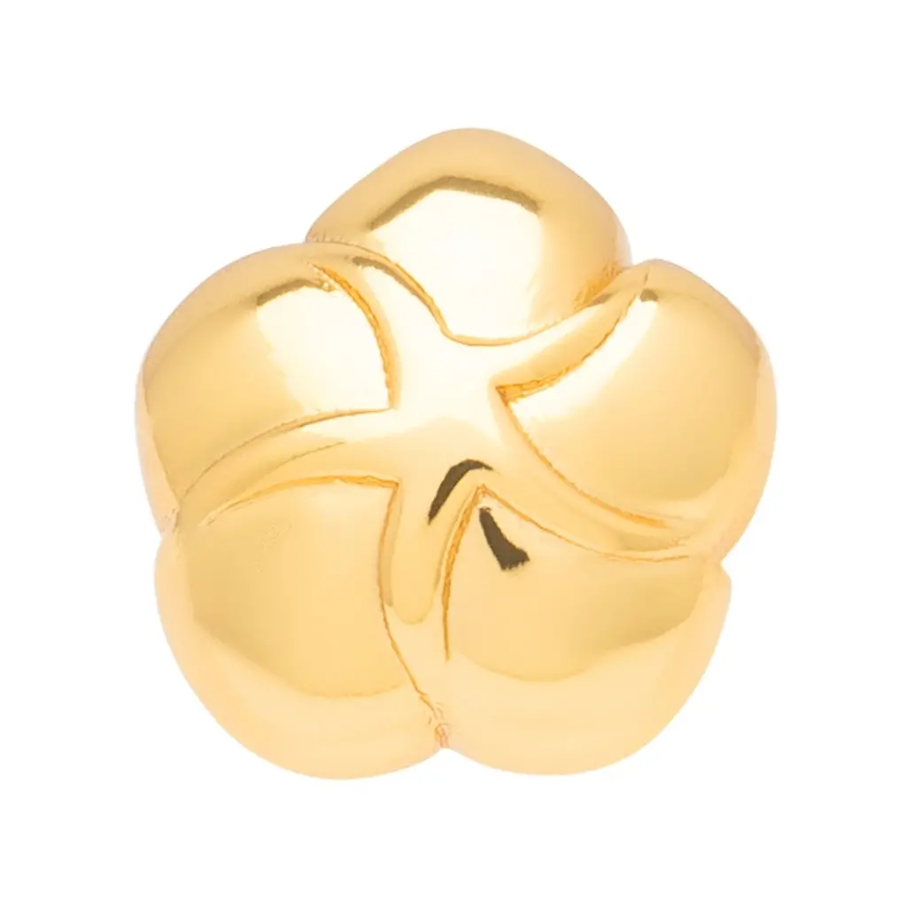 Bloom Earring 1 Pcs - Gold Plated 1
