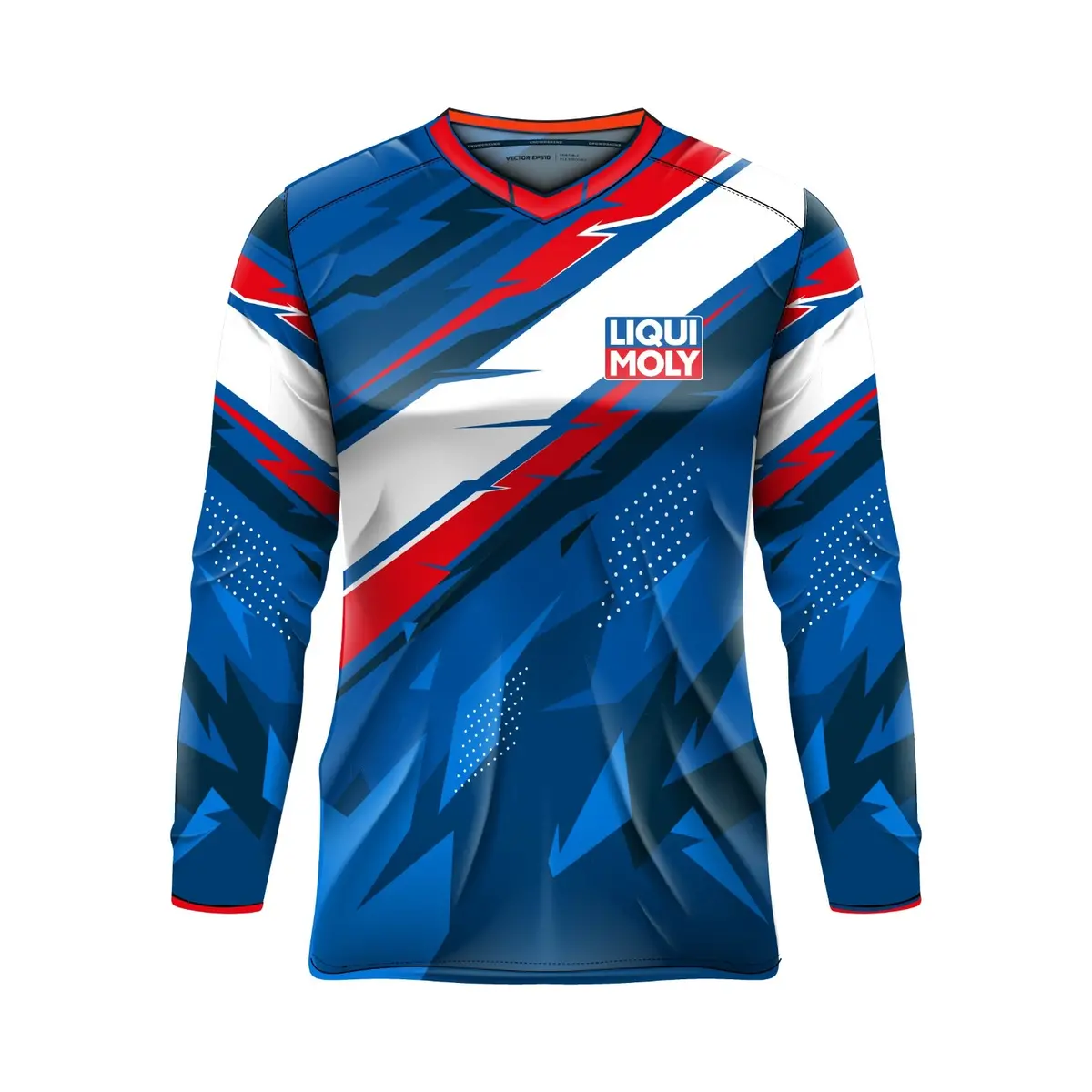 Blue Long Sleeve T-Shirt 1