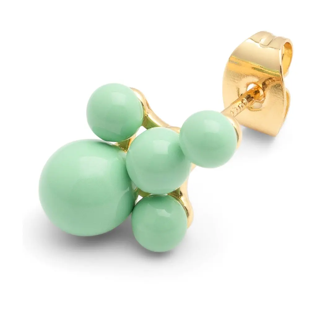 Bouquet Cloud Earring 1 Pcs - Seasalt Green 1