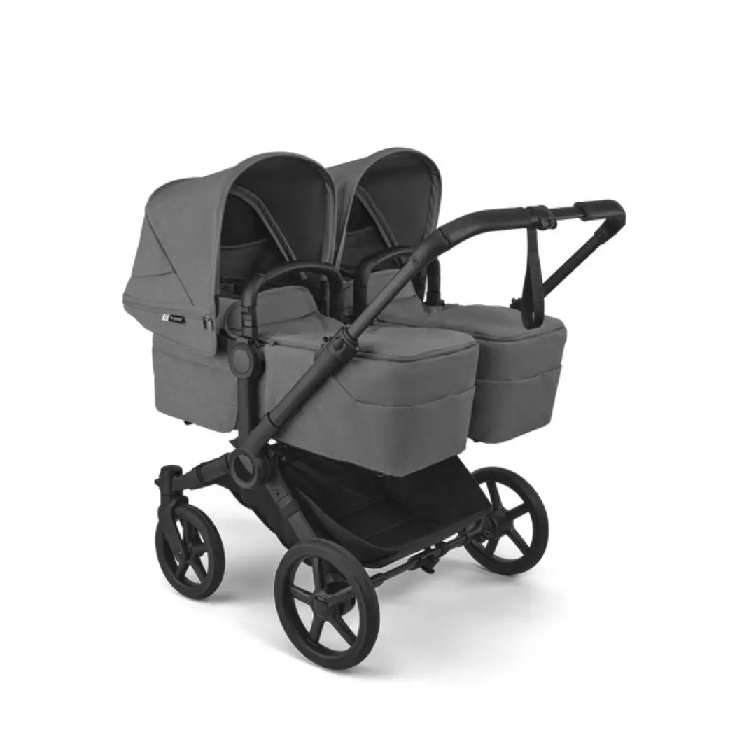 Bugaboo Donkey 6 Twin Pushchair - Moon Grey 2