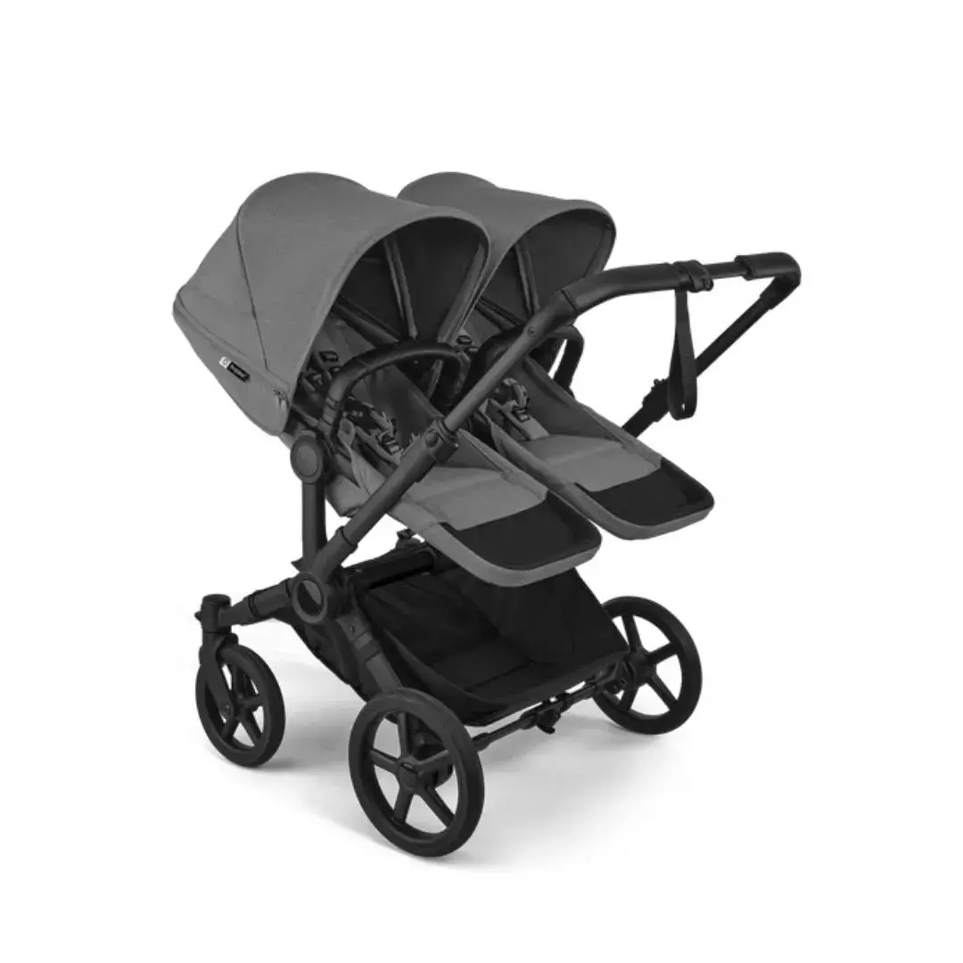 Bugaboo Donkey 6 Twin Pushchair - Moon Grey 1