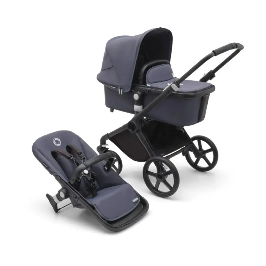 Bugaboo Fox Cub 2-In-1 Pram - Stormy Blue 1