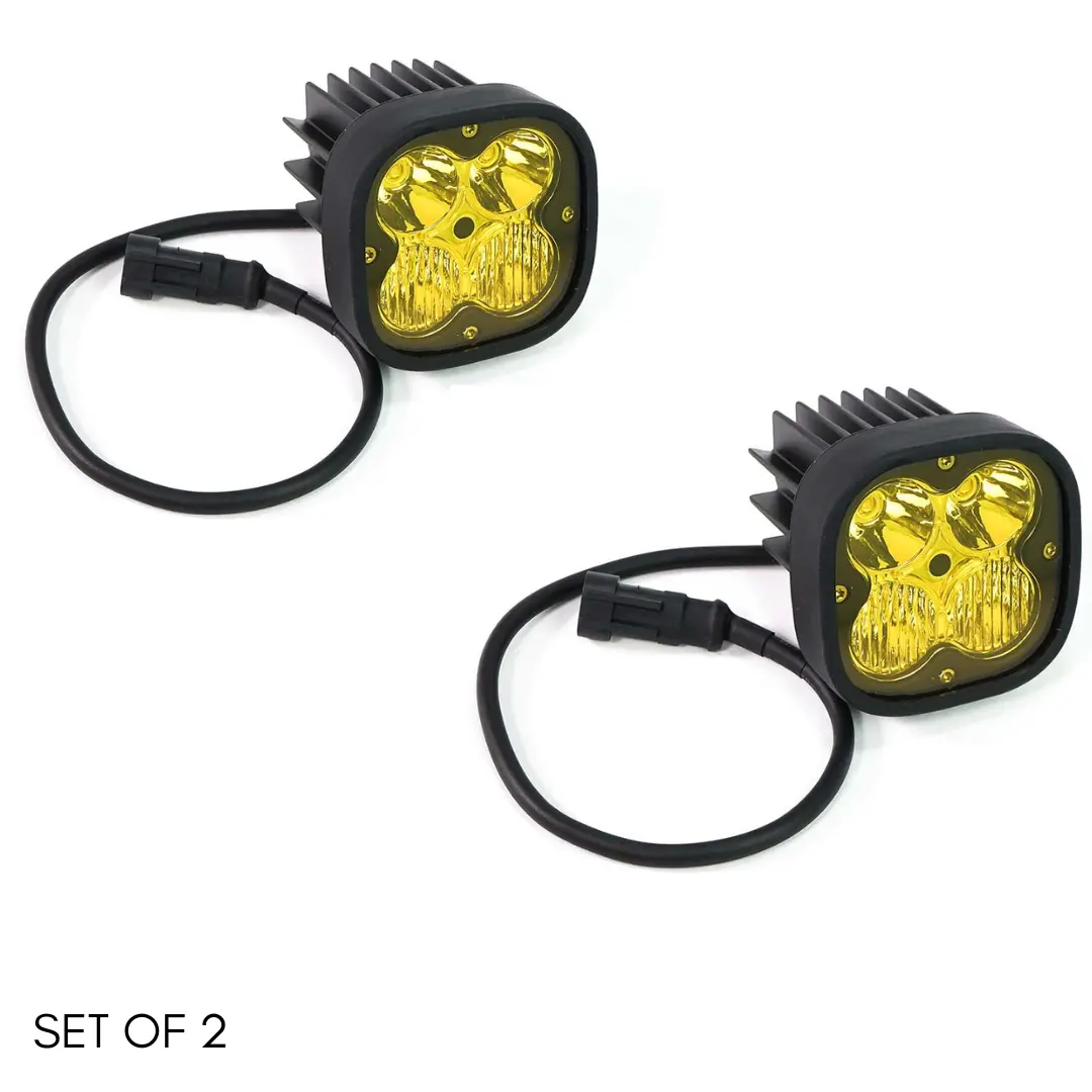 Hjg 60W Cree Fog Light (Set Of 2) With Yellow Filter Cap 1