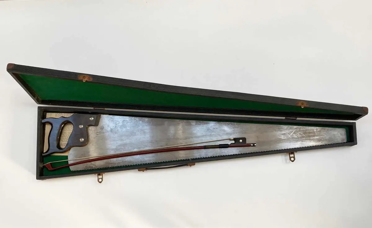Early Twentieth Century Cased Musical Saw By Jedson 1