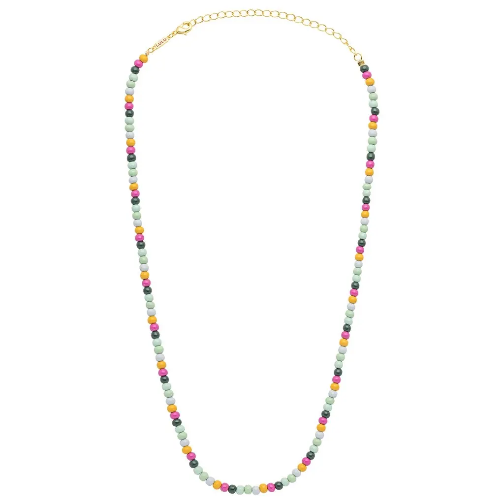 Color Ball Necklace - Beach 1