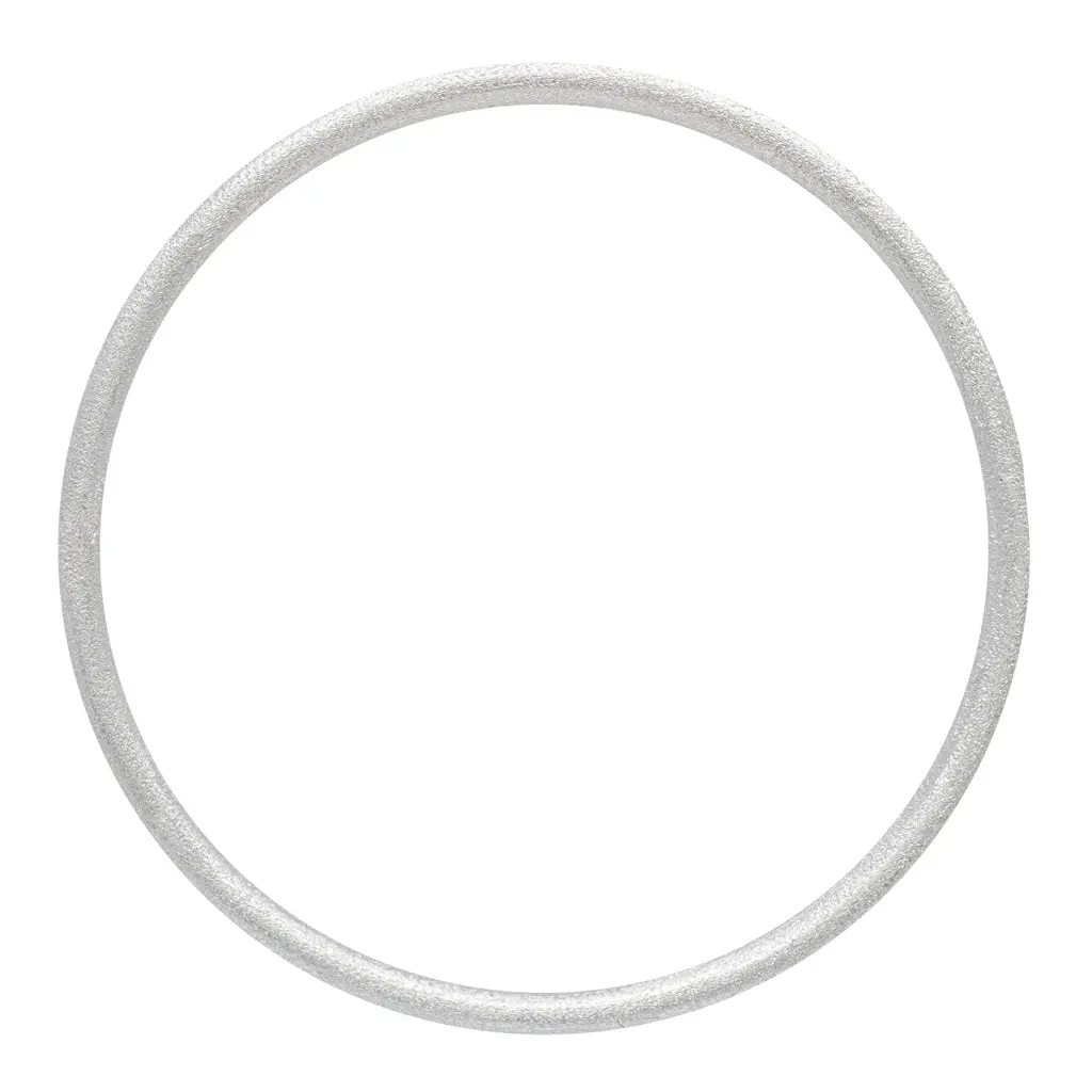 Color Bangle Brushed - Silver Plated 1