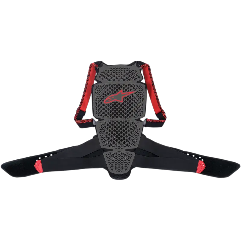 Alpinestars Nucleon Kr-Cell Motorcycle Back Protector Black/Red 1