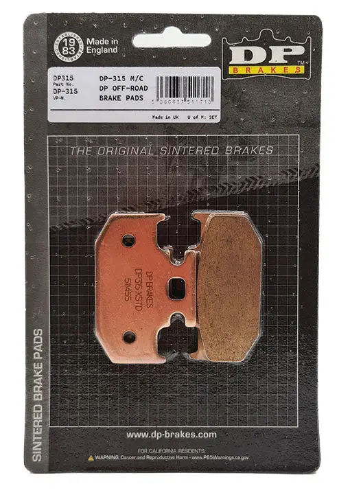 Dp Sintered Brake Pads For Yamaha Mt 15 - Standard 2