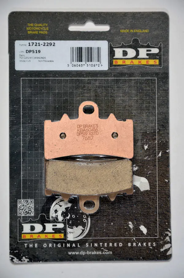 Dp Sintered Brake Pads For Ktm Adventure 250/390 (Till 2024) - Standard 1