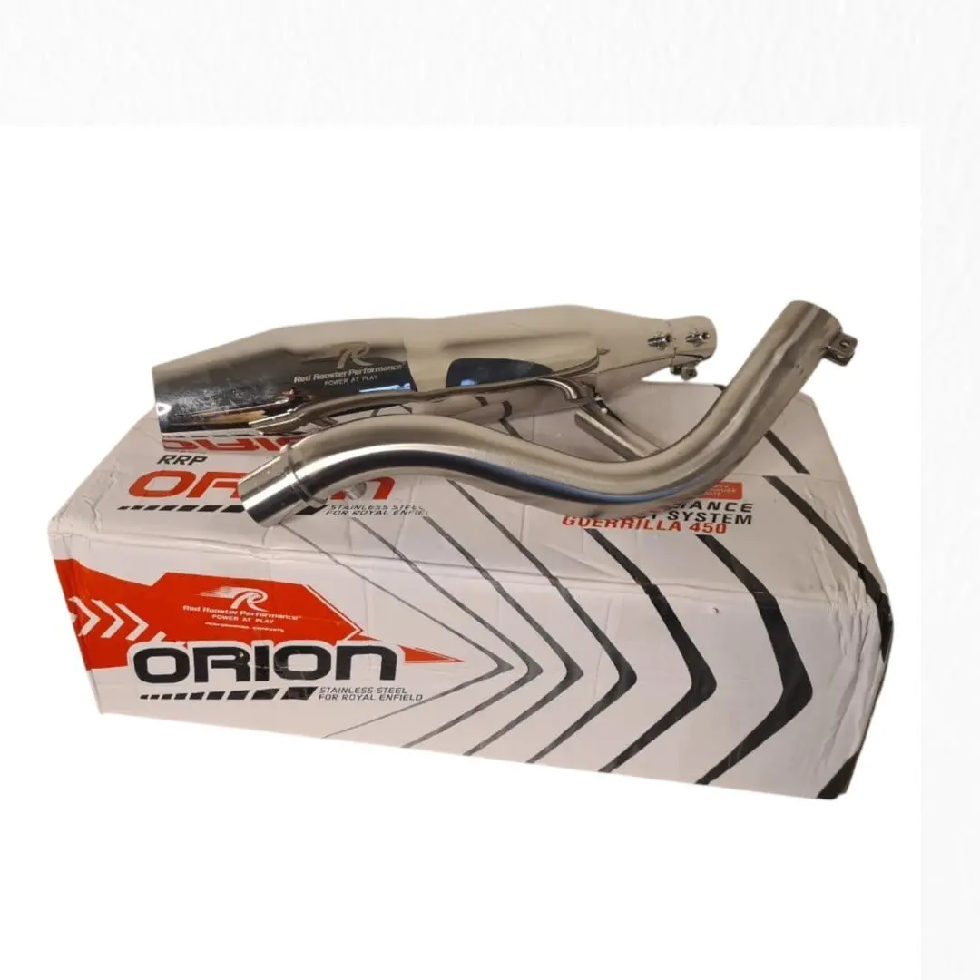 Re Guerrilla 450 Red Rooster Performance Exhaust Orion ( Polish ) 1
