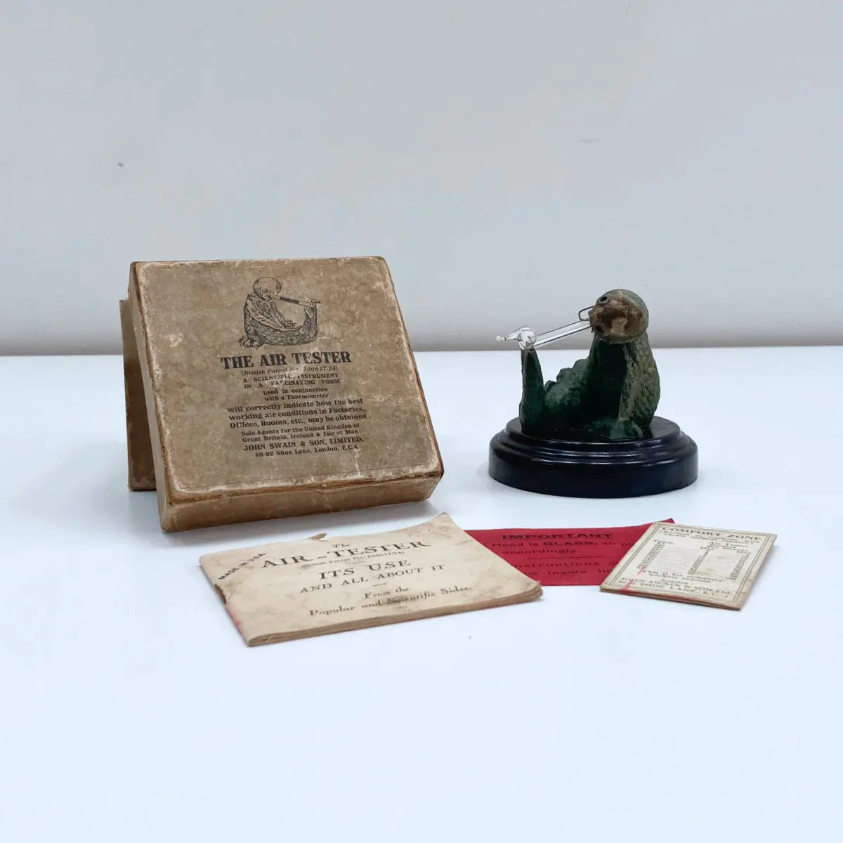 Art Deco Dragoyle Air Tester By John Swain & Son Ltd 1