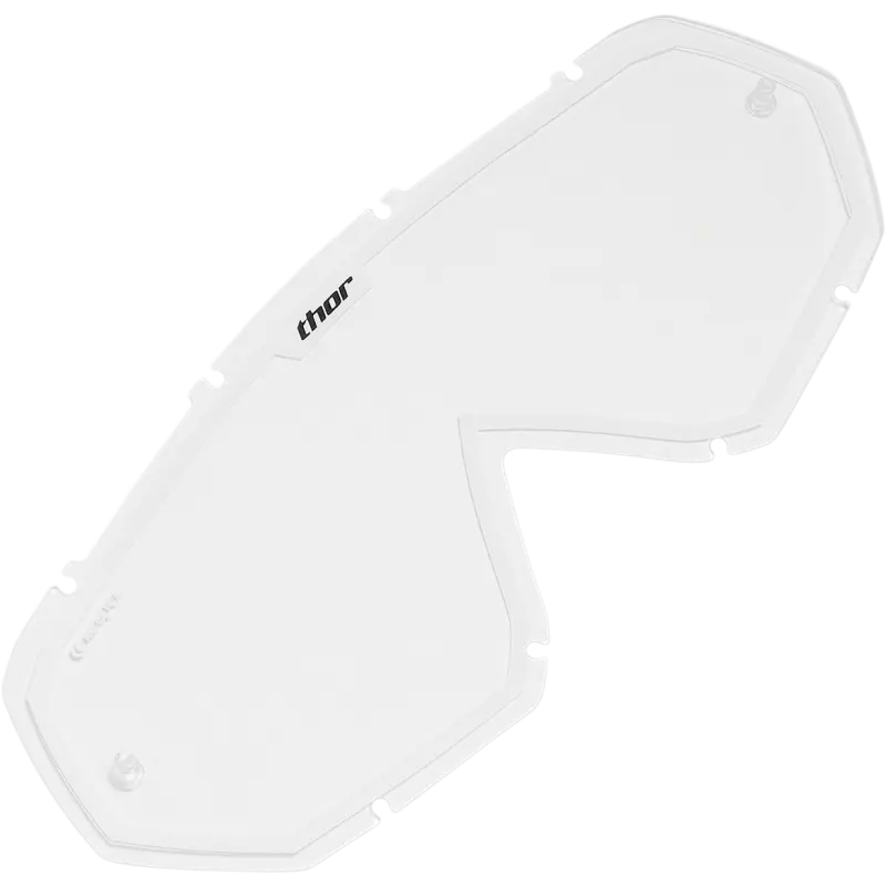 Thor Lens Tearoff Thor Youth Clear/White 2602-0236 1