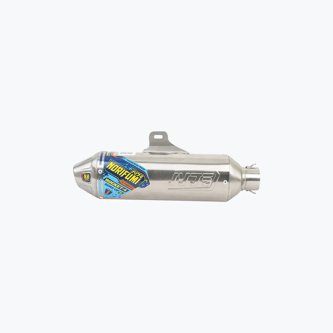 Norifumi Xpulse 210 Exhaust Rocket4 Boreup+Db Killer 1
