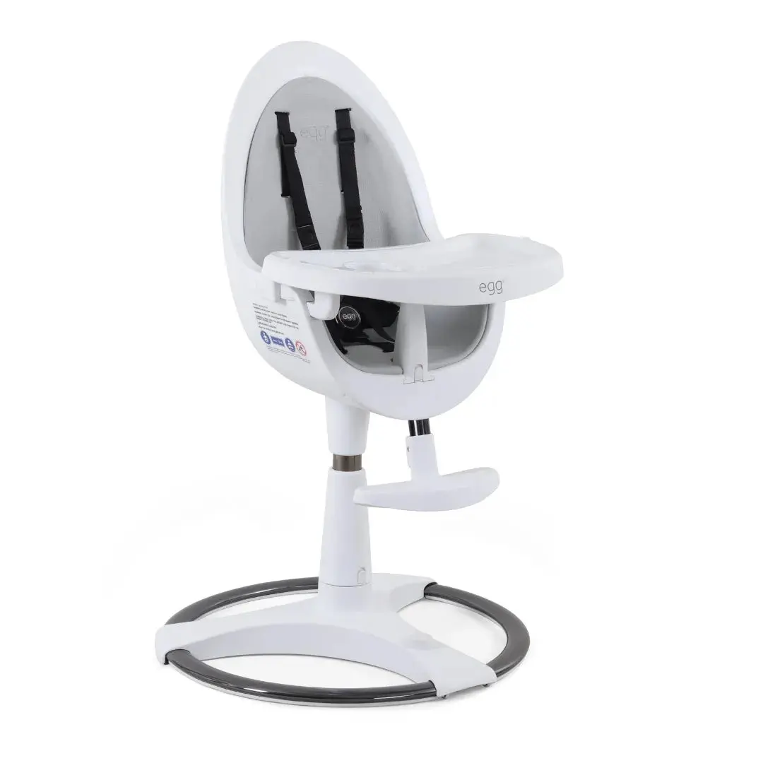 Egg Highchair - White 1