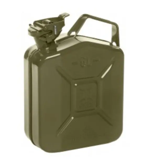 Steel Jerry Can 10L - Khaki Green Qty X1 Pg.369 1