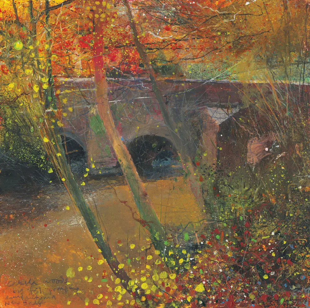 Cabilla Woods. Christmas / Greeting Card. Pack Of 4. 1