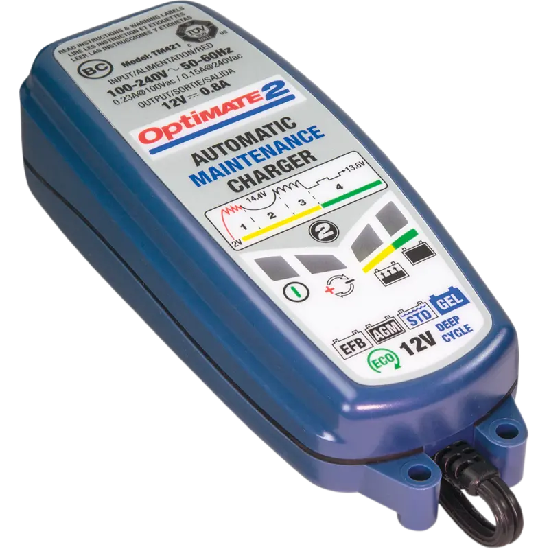 Tecmate Optimate 2 Battery Charger Part # Tm-421 1