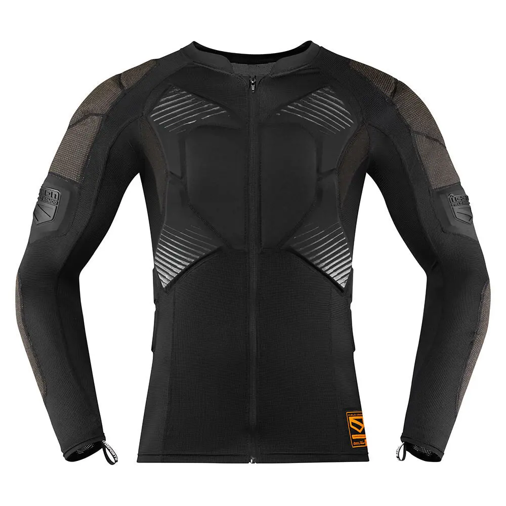 Icon Field Armor Compression Shirt Motorcycle Protectors - Black 1