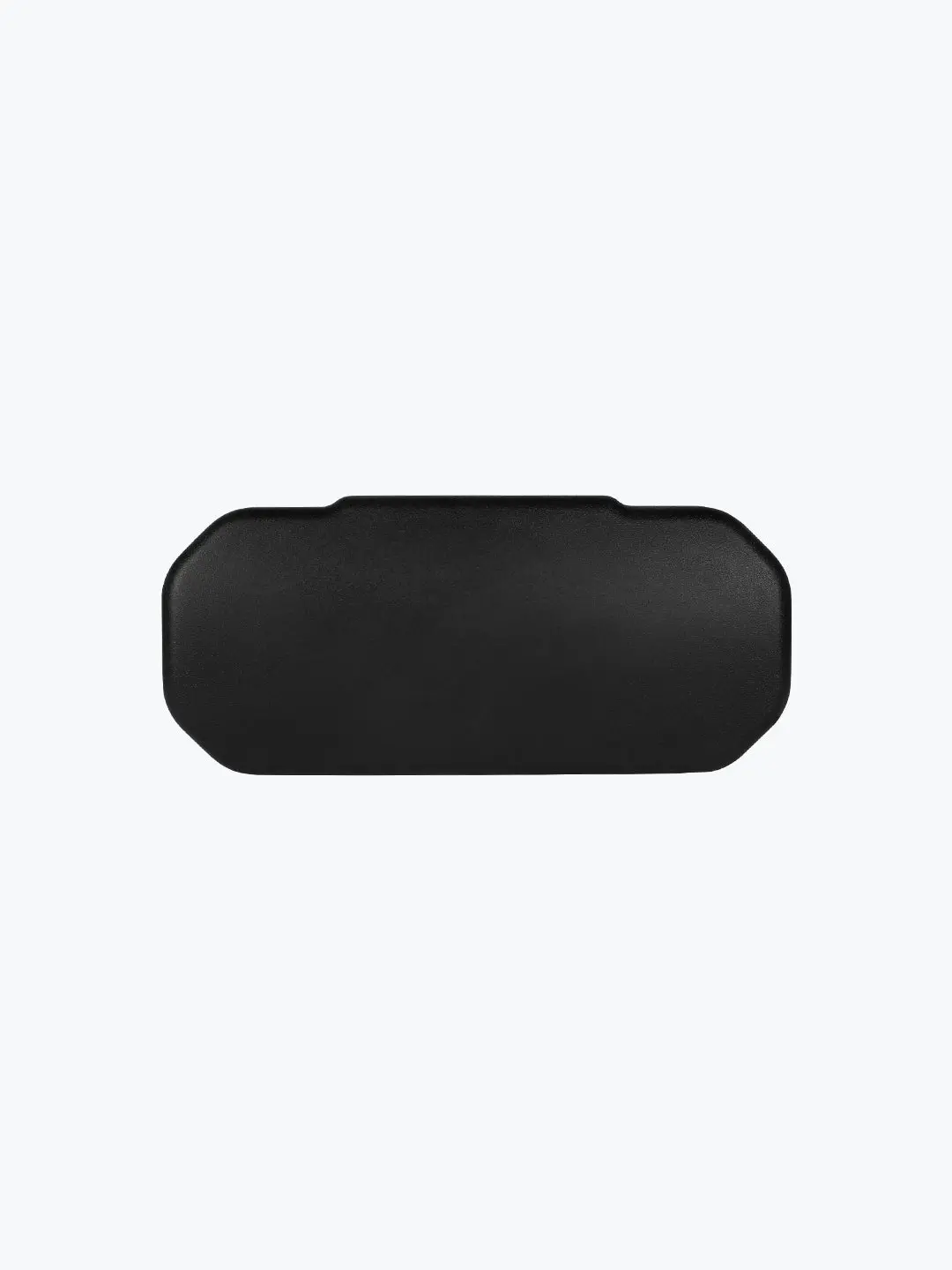 Top Case Back Rest Oval Pad Version 1 Black 1