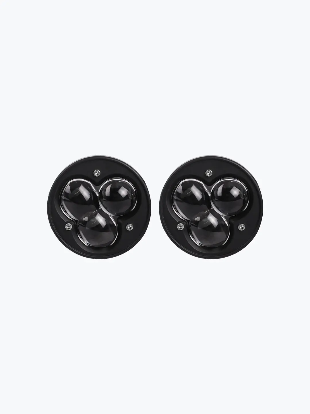 Hjg Bi Led Projector Lense Pair Fog Light 1