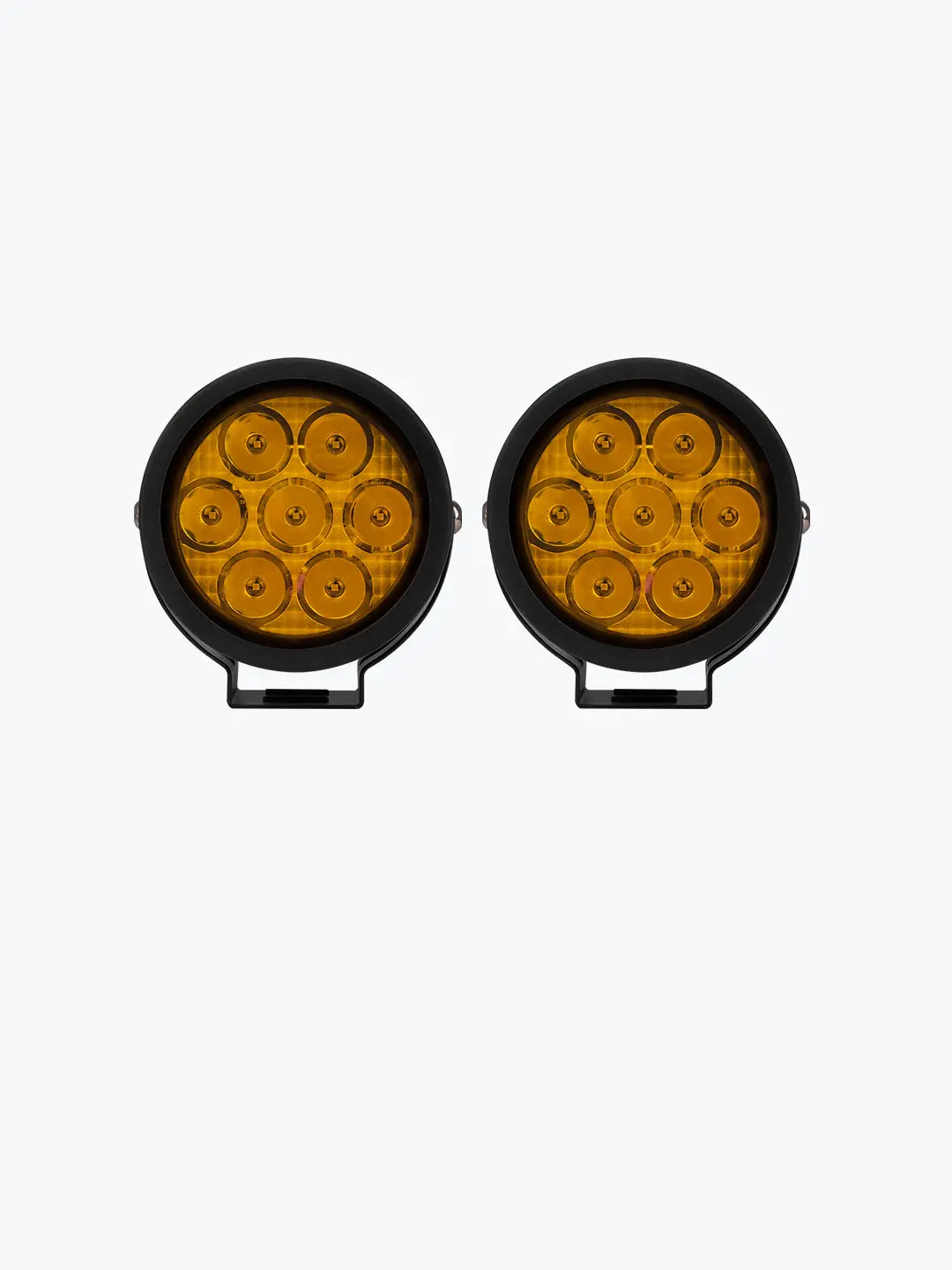 Hjg 7 Led Round Fog Light 70W 1