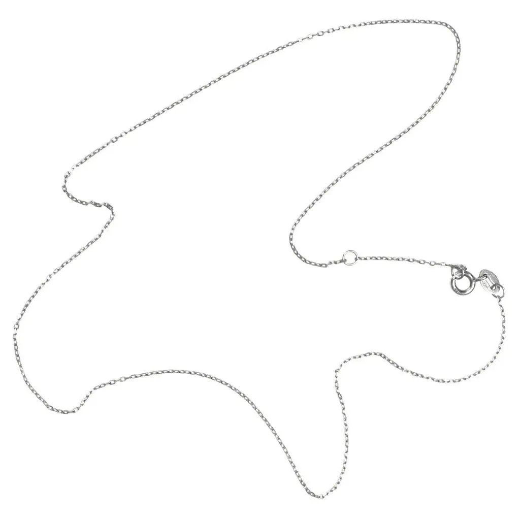 Facet Necklace Short - Silver 1